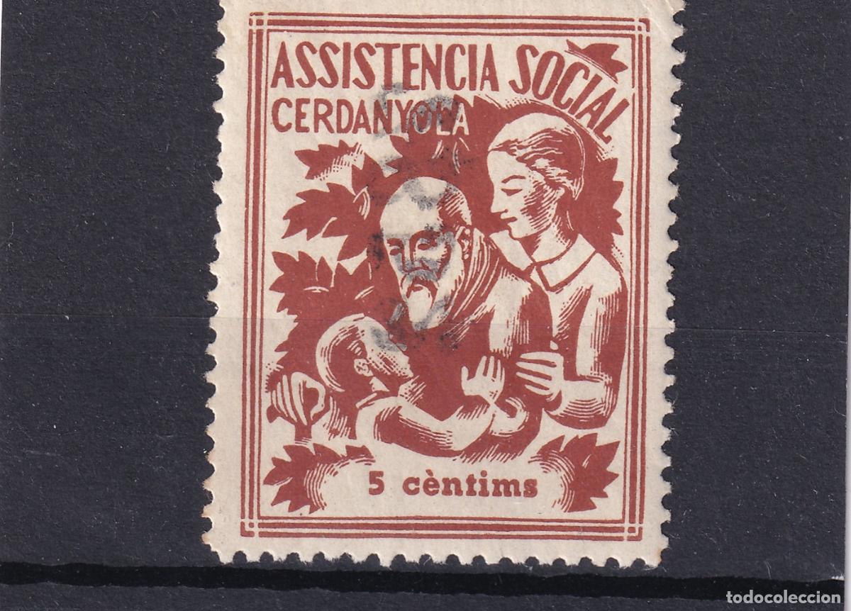 Timbres: CRS1615 ESPA&Ntilde;A LOCALES CERDANYOLA (Barcelona). Allepuz n&ordm; 1 XX. Sin charnela.
