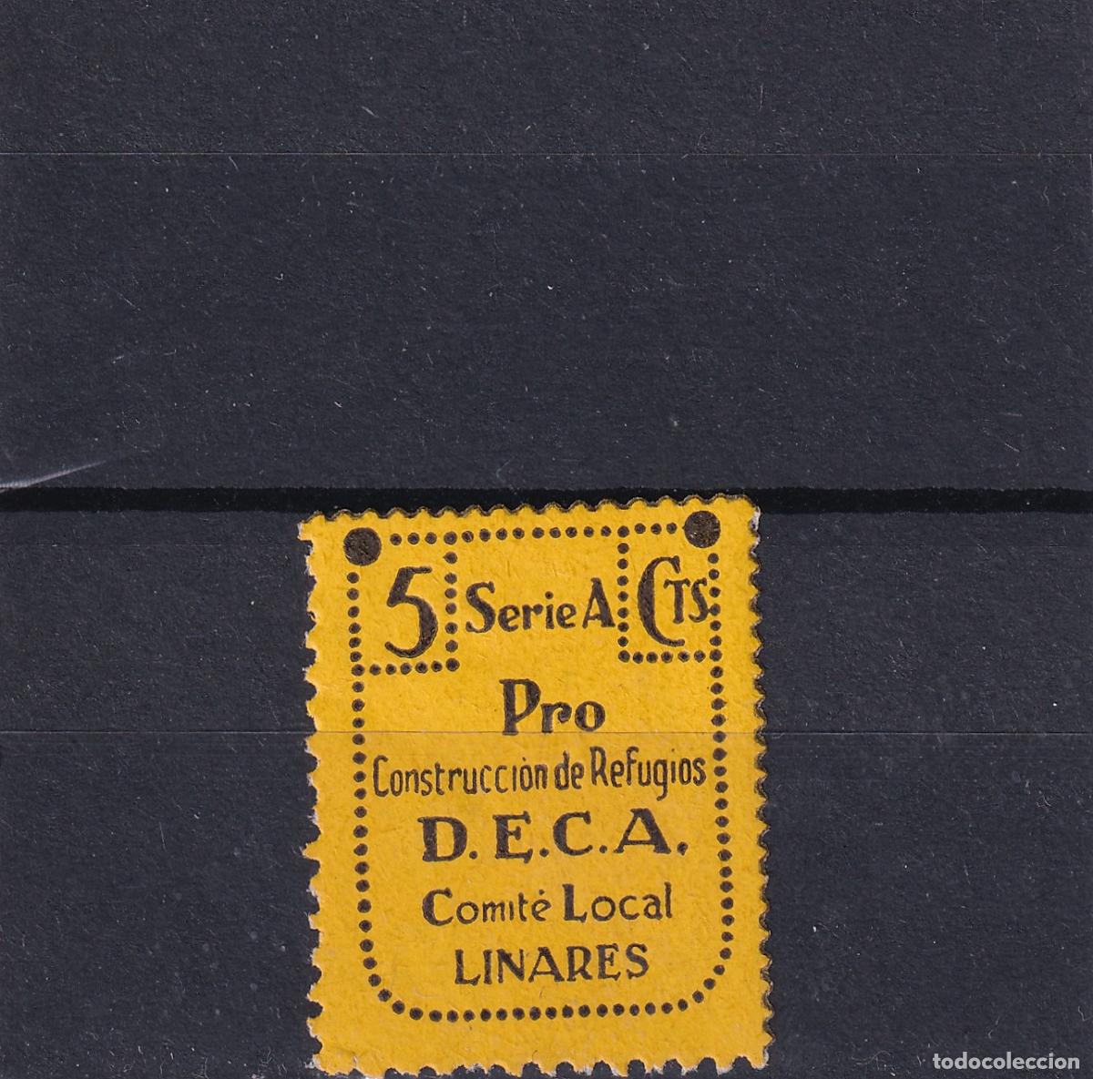 Selos: CRS1624 ESPA&Ntilde;A LOCALES LINARES (Ja&eacute;n). Allepuz n&ordm; 4 XX. Sin charnela