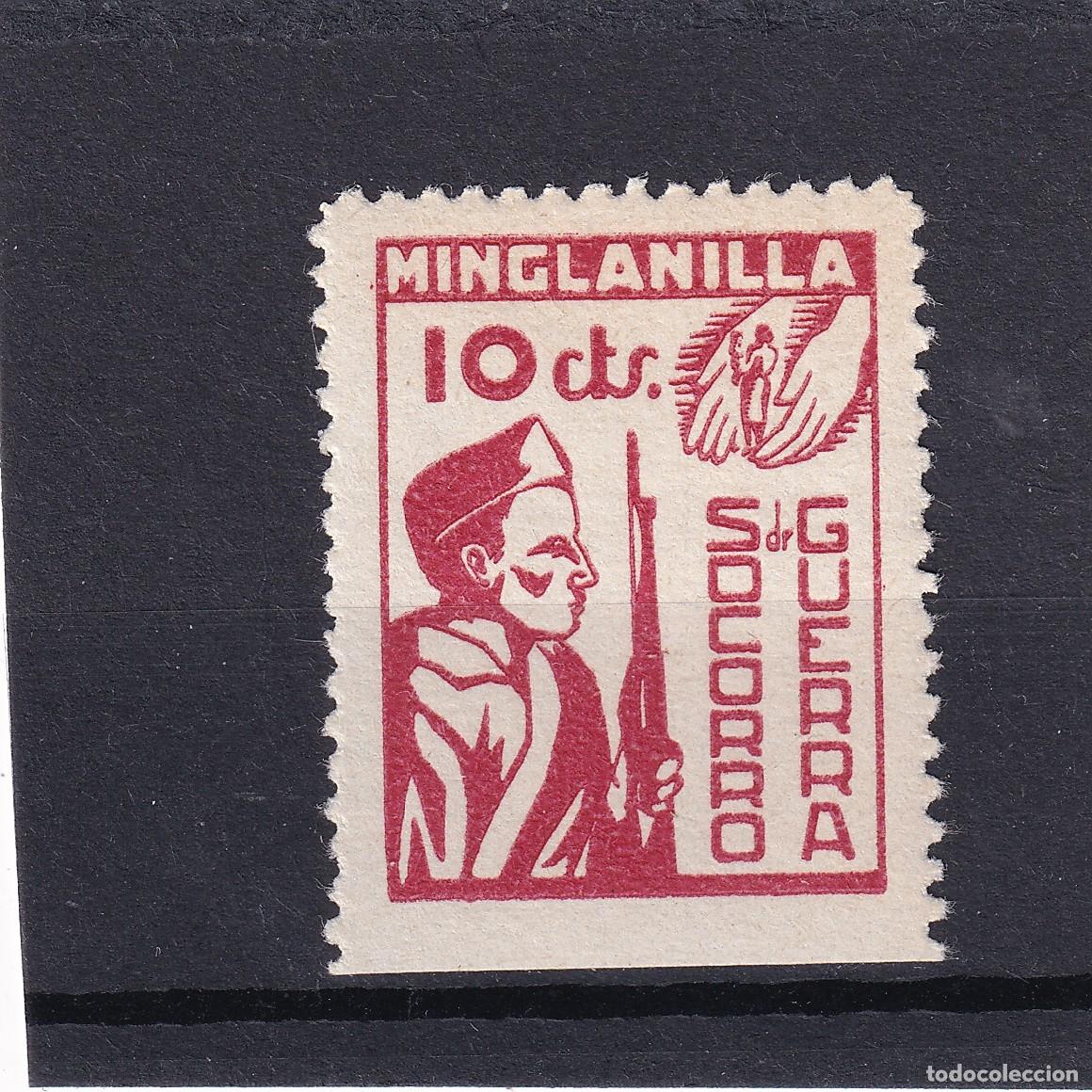 Selos: CRS1628 ESPA&Ntilde;A LOCALES MINGLANILLA (Cuenca). Allepuz n&ordm; 1 XX. Sin charnela