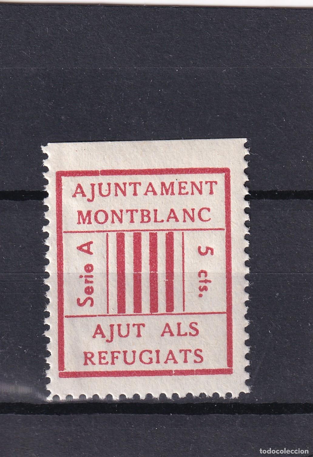 Selos: CRS1629 ESPA&Ntilde;A LOCALES MONTBLANC (Tarragona). Allepuz n&ordm; 1 XX. Sin charnela