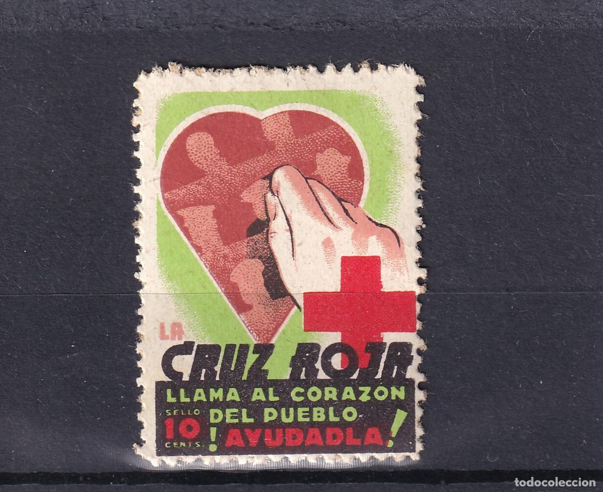 Francobolli: CRS1653 ESPA&Ntilde;A VI&Ntilde;ETA CRUZ ROJA 1937 GUERRA CIVIL. Sin charnela