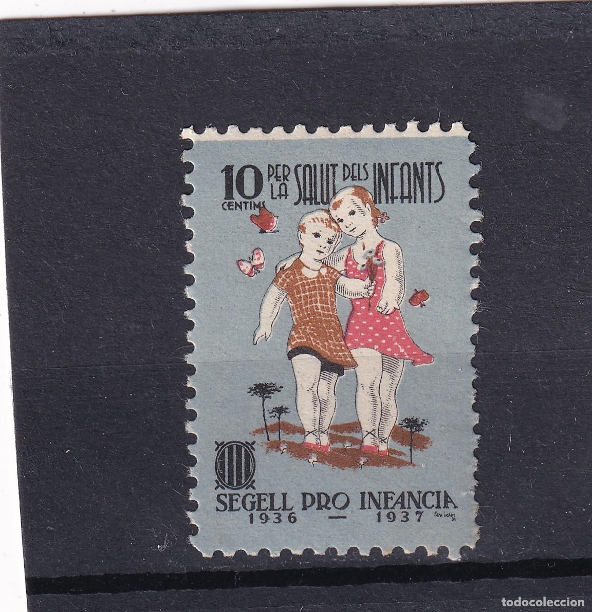 Briefmarken: CRS1683 ESPA&Ntilde;A GUERRA CIVIL. Vi&ntilde;eta Pro-Infancia. Con charnela