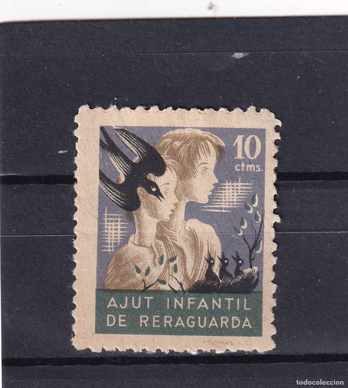 Briefmarken: CRS1688 ESPA&Ntilde;A GUERRA CIVIL. Vi&ntilde;eta pro-infancia en retaguardia 1937. Con charnela.