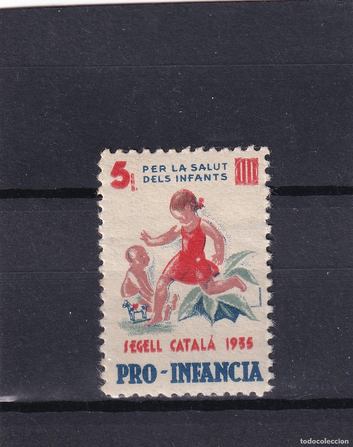 Briefmarken: CRS1689 ESPA&Ntilde;A GUERRA CIVIL. Vi&ntilde;eta por la salud de los ni&ntilde;os 1935. Sin charnela