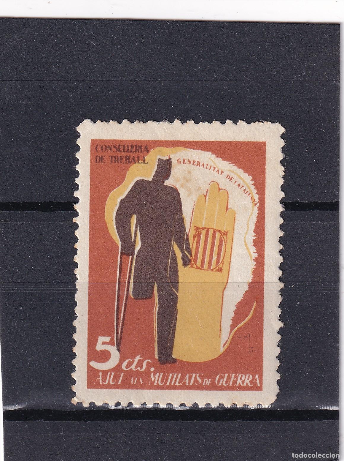 Briefmarken: CRS1693 ESPA&Ntilde;A GUERRA CIVIL. Mutilados de guerra en Catalu&ntilde;a. Sin charnela
