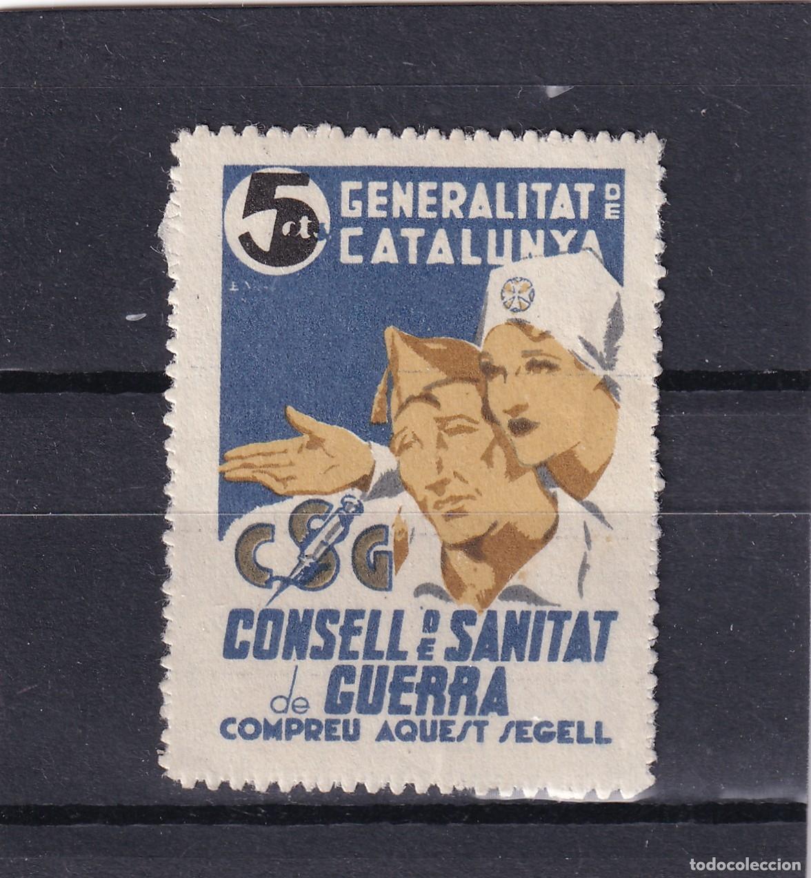 Briefmarken: CRS1697 ESPA&Ntilde;A GUERRA CIVIL. Generalitat Catalu&ntilde;a. Sin charnela