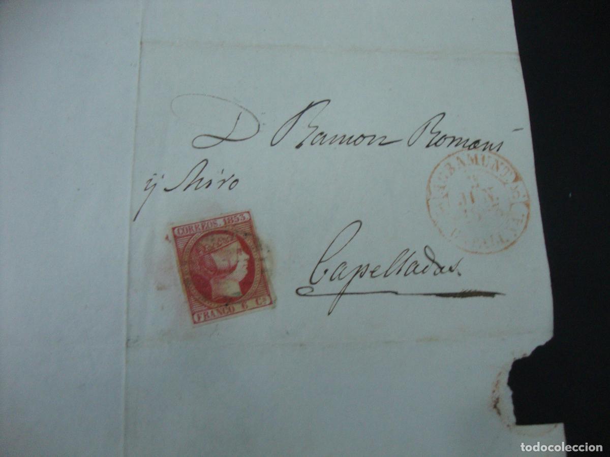 Sellos: CARTA PREFILATERIA 1833