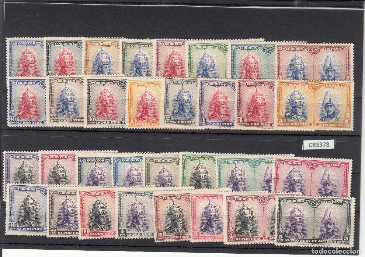 Timbres: CRS0378 SELLOS ESPA&Ntilde;A N&ordm; CAT 402-33 X
