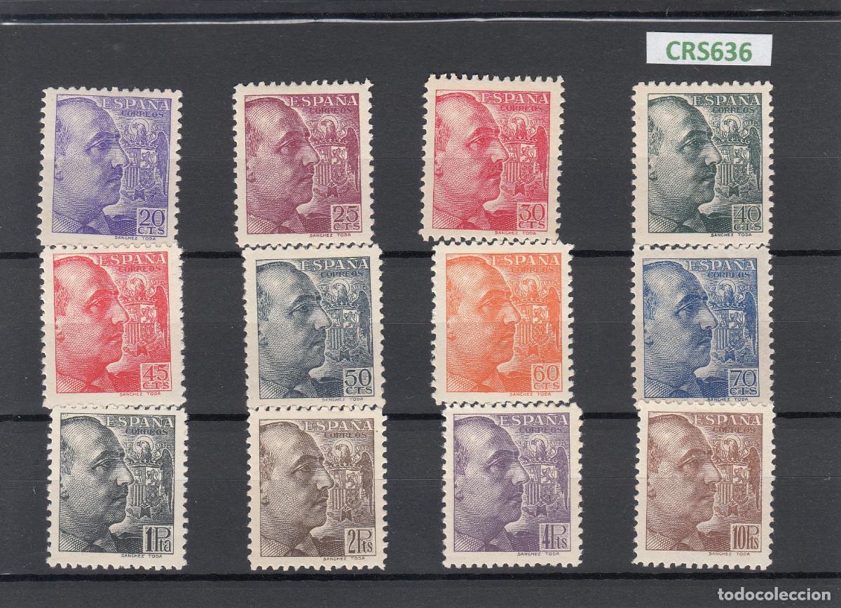Sellos: CRS0636 SELLOS ESPA&Ntilde;A N&ordm; CAT 867-78 X CON CHANELA