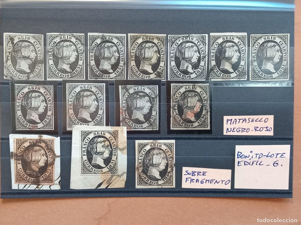 Sellos: Bonito Lote. N⁰-6. Espa&ntilde;a.