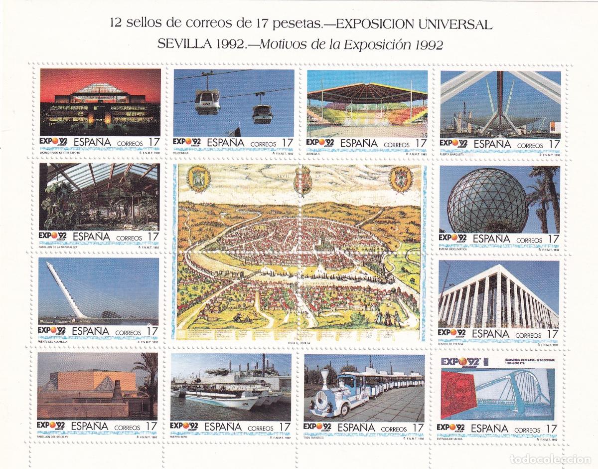 Sellos: CRS1746 ESPA&Ntilde;A MINIPLIEGOS N&ordm; 42A/42B A&Ntilde;O 1992