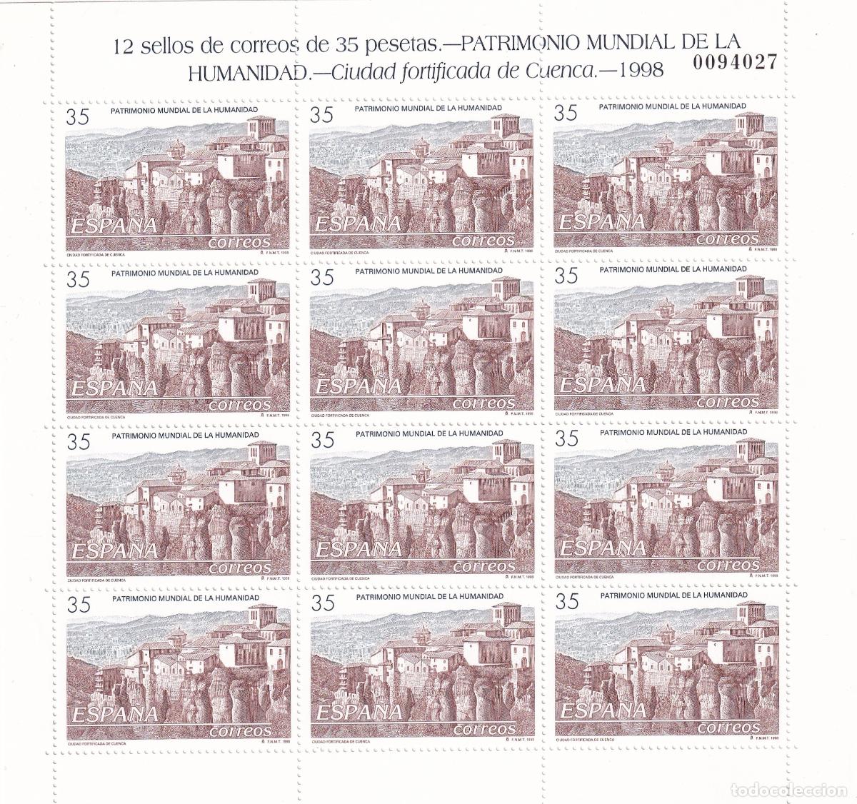 Sellos: CRS1756 ESPA&Ntilde;A MINIPLIEGOS N&ordm; 60/61 A&Ntilde;O 1998