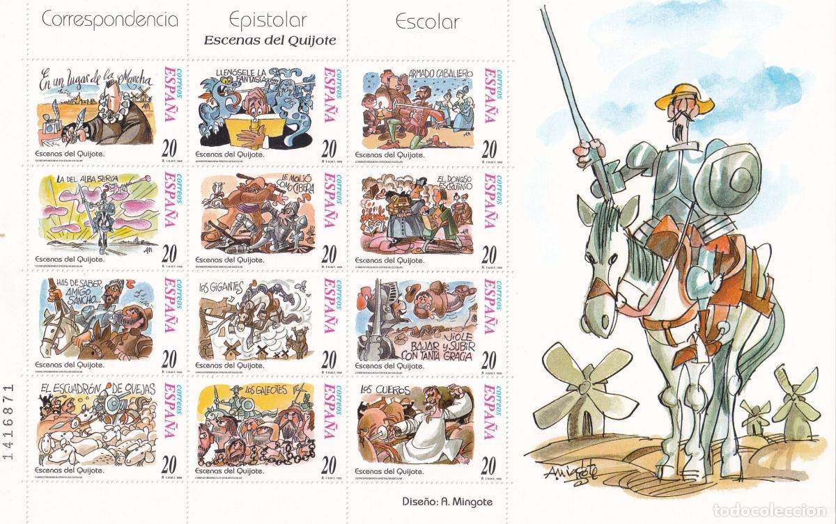 Sellos: CRS1757 ESPA&Ntilde;A MINIPLIEGOS N&ordm; 61A/61B A&Ntilde;O 1998