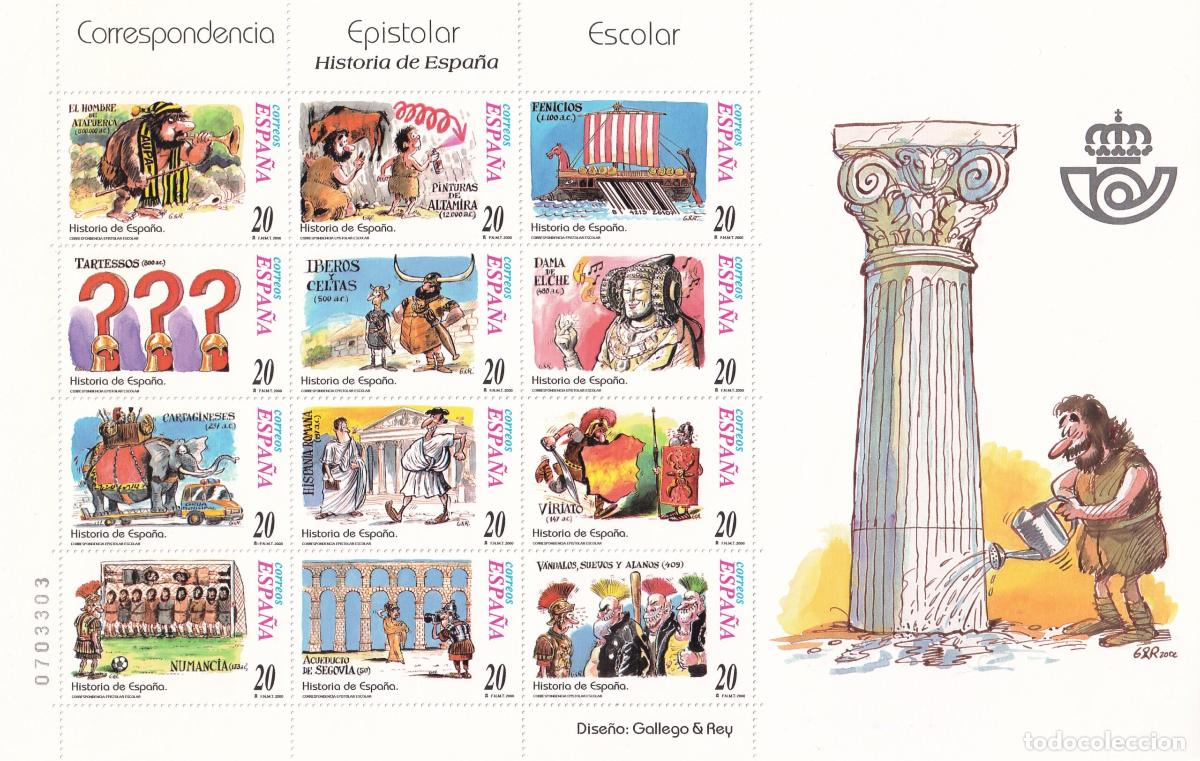 Sellos: CRS1764 ESPA&Ntilde;A MINIPLIEGOS N&ordm; 73/74 A&Ntilde;O 2000
