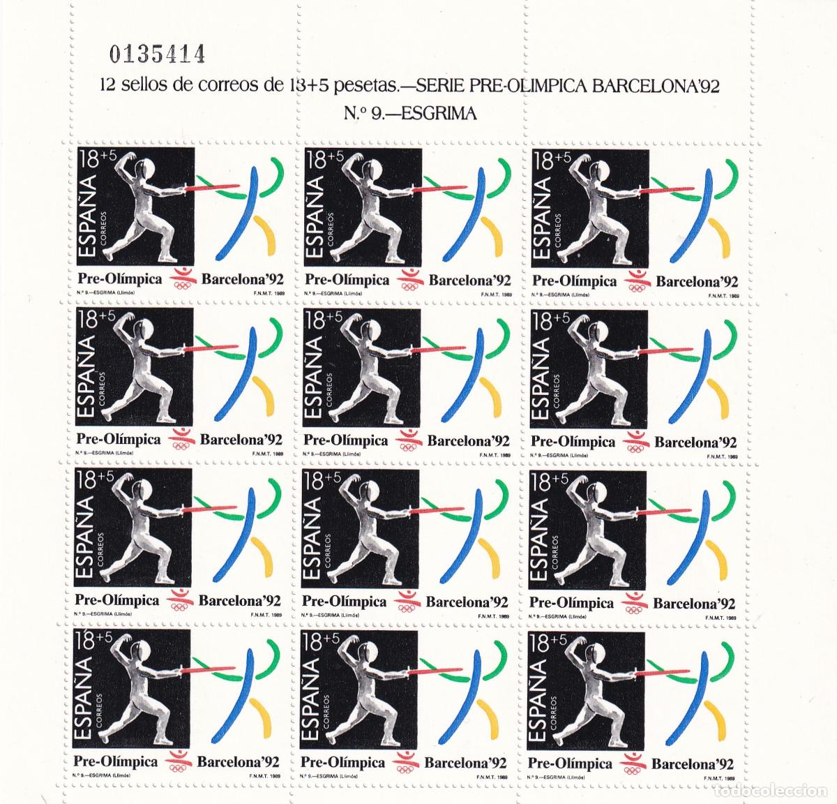 Sellos: CRS1733 ESPA&Ntilde;A MINIPLIEGOS N&ordm; 3/5 A&Ntilde;O 1989