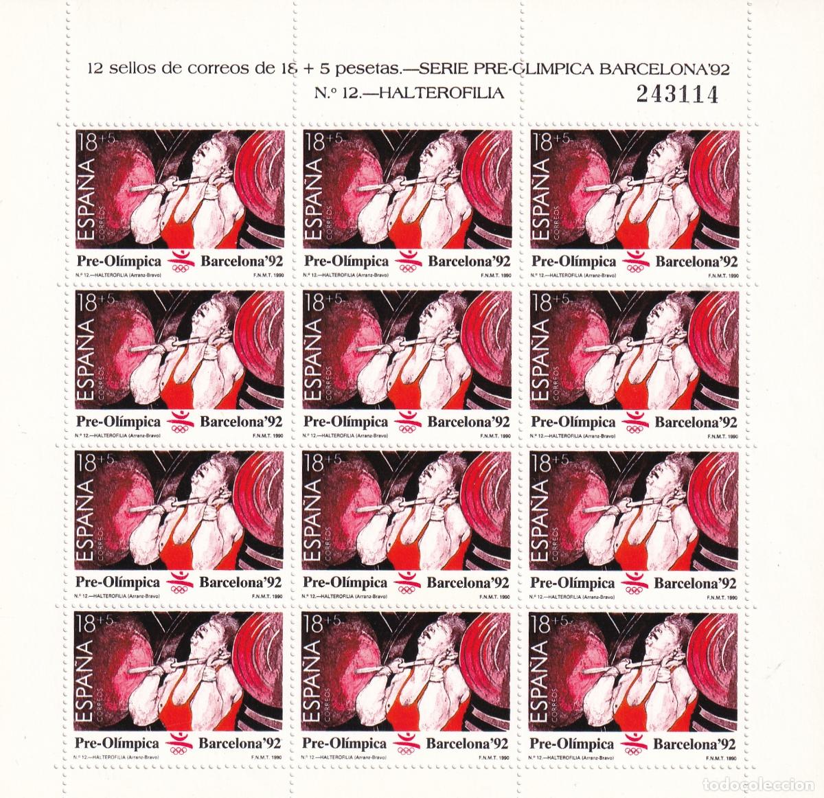Sellos: CRS1735 ESPA&Ntilde;A MINIPLIEGOS N&ordm; 10/12 A&Ntilde;O 1990