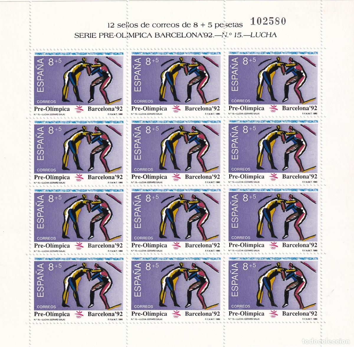 Sellos: CRS1737 ESPA&Ntilde;A MINIPLIEGOS N&ordm; 17/19 A&Ntilde;O 1990