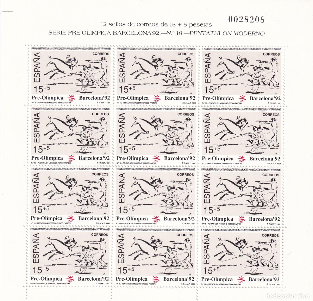 Sellos: CRS1740 ESPA&Ntilde;A MINIPLIEGOS N&ordm; 28/30 A&Ntilde;O 1991
