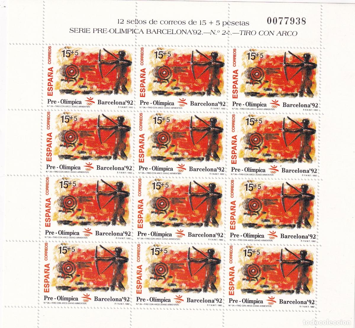 Sellos: CRS1745 ESPA&Ntilde;A MINIPLIEGOS N&ordm; 40/42 A&Ntilde;O 1992