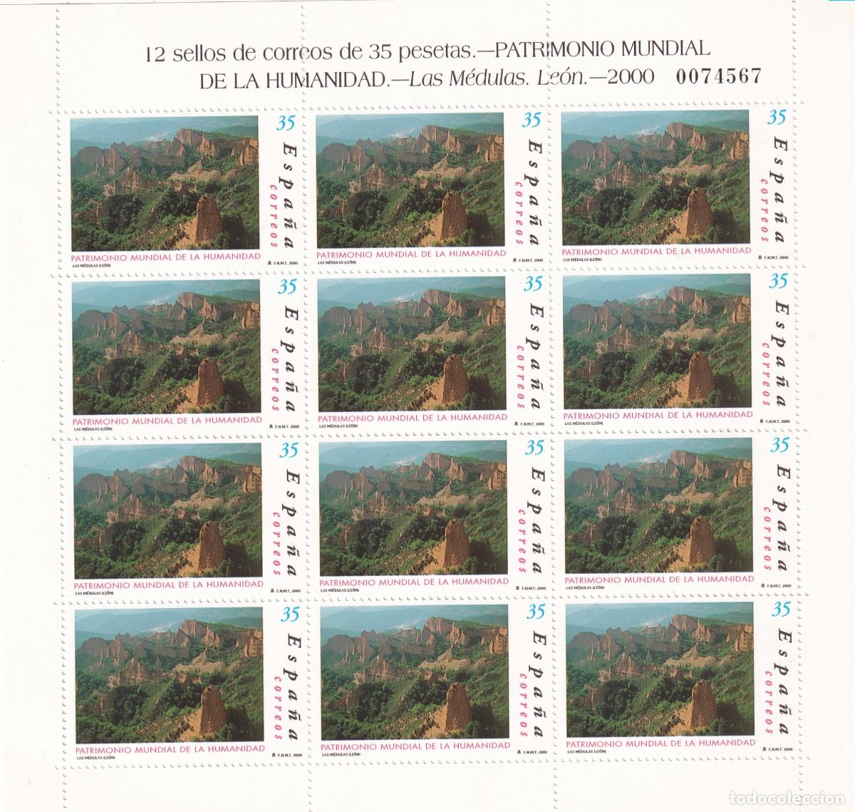 Sellos: CRS1763 ESPA&Ntilde;A MINIPLIEGOS N&ordm; 70/72 A&Ntilde;O 2000