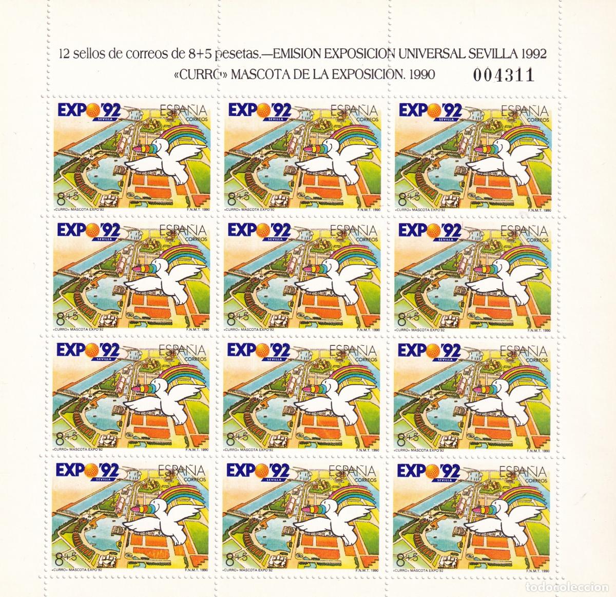 Sellos: CRS1734 ESPA&Ntilde;A MINIPLIEGOS N&ordm; 6/9 A&Ntilde;O 1990