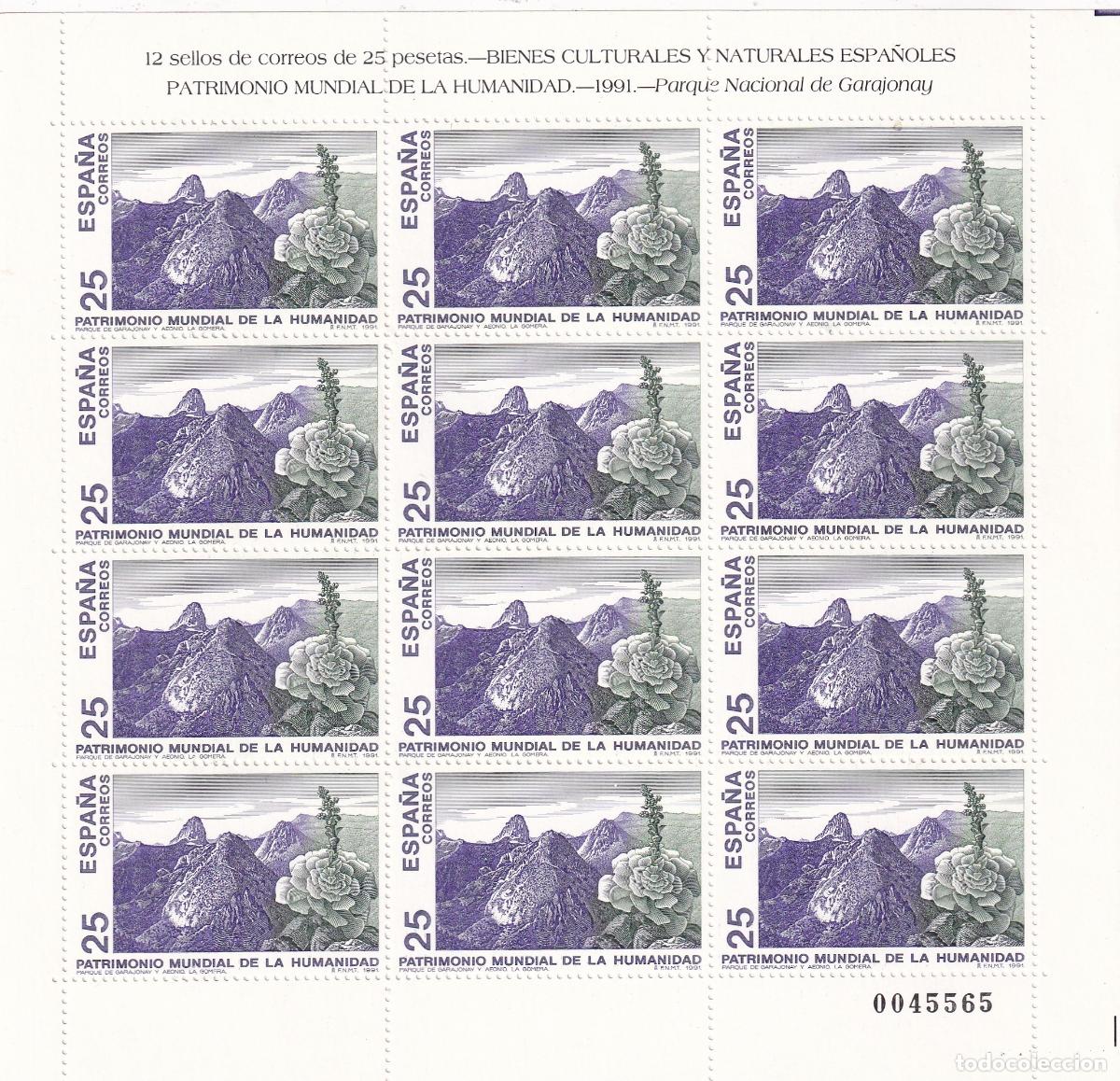 Sellos: CRS1743 ESPA&Ntilde;A MINIPLIEGOS N&ordm; 35/38 A&Ntilde;O 1991