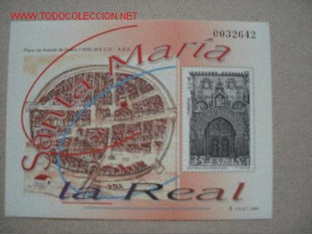 Sellos: PRUEBA DE LUJO STA MARIA LA REAL - Foto 1
