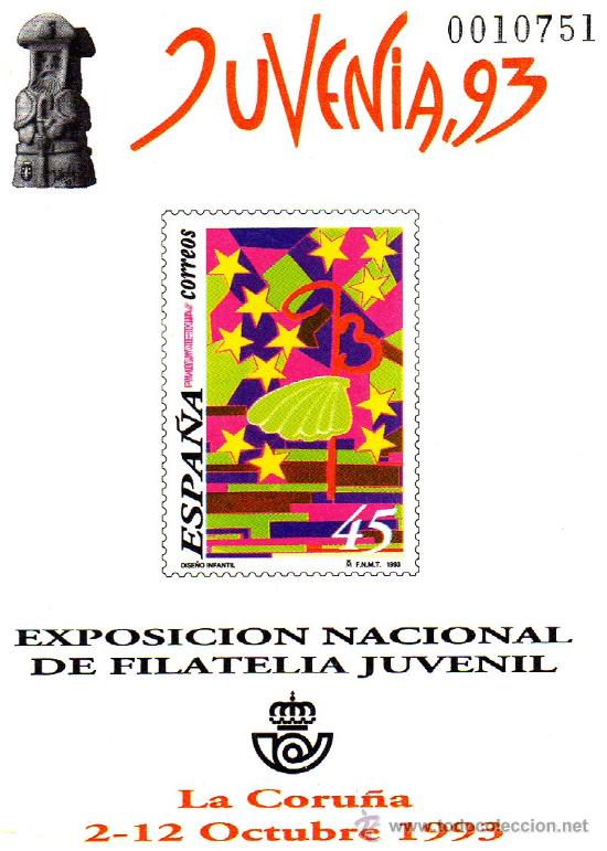Sellos: Prueba N&ordm; 30 Juvenia 93 - Foto 1
