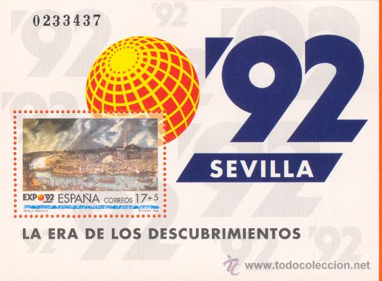 Sellos: Exposicion Universal de Sevilla EXPO&acute;92 - Foto 1