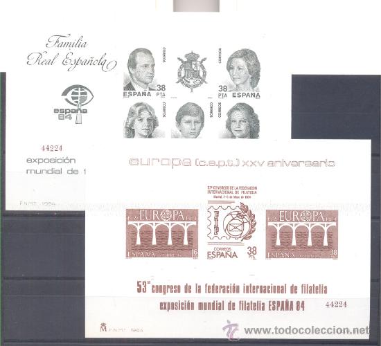 Sellos: ESPA&Ntilde;A. EDIFIL 6/7 &rdquo;ESPA&Ntilde;A 84&rdquo; - Foto 1