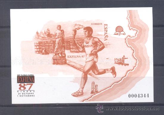 Sellos: EDIFIL 14 &rdquo;EXFILNA 1987&rdquo; - Foto 1