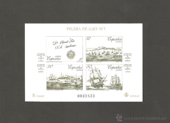 Sellos: PRUEBA DE LUJO N&ordm;1 (EDIFIL N&ordm;12) - Foto 1