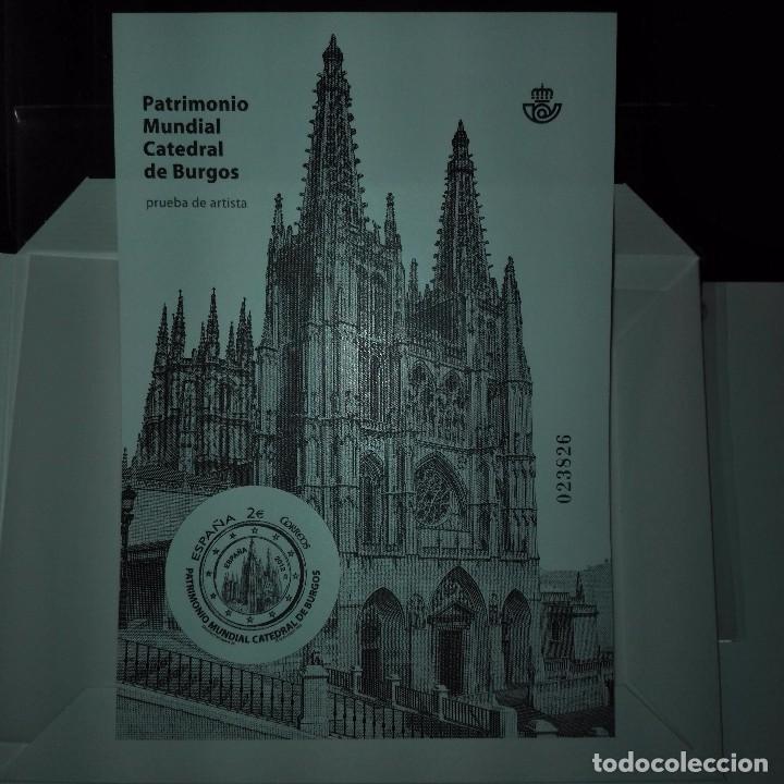 Sellos: ESPA&Ntilde;A 2012 PRUEBA CATEDRAL DE BURGOS - Foto 1