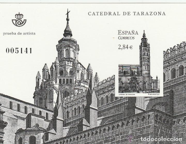 Sellos: PRUEBA DE ARTISTA 2011. CATEDRAL DE TARAZONA. - Foto 1