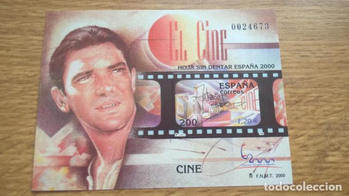 Sellos: Antonio Banderas. Hoja sin dentar - Foto 1