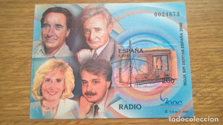 Sellos: Radio. Hoja sin dentar - Foto 1