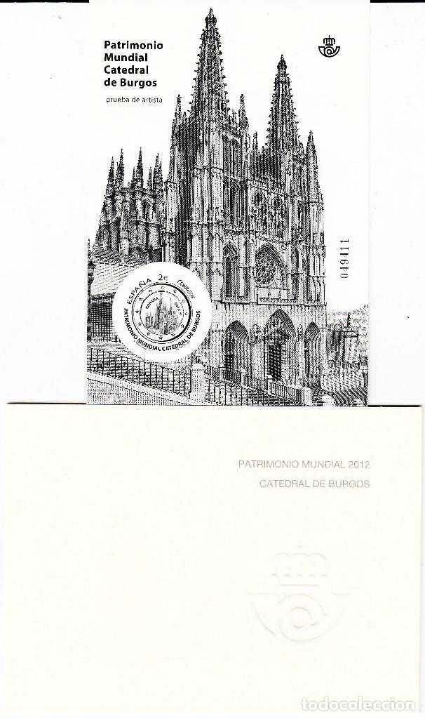 Sellos: 2012 PRUEBA CATEDRAL DE BURGOS - Foto 1