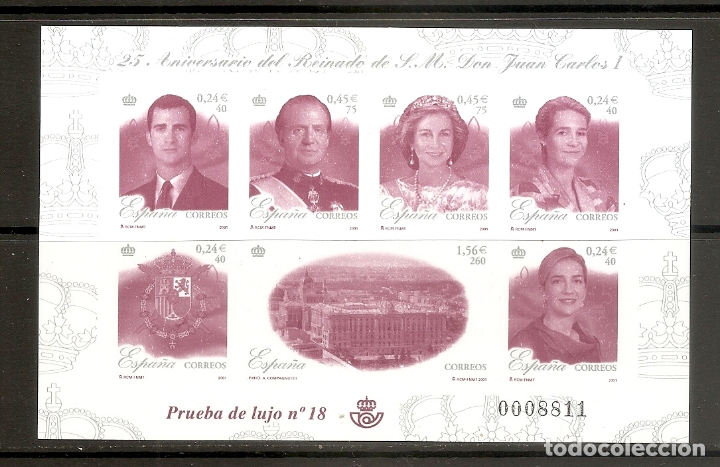 Sellos: ESPA&Ntilde;A 2001. P.O. 76 - Foto 1