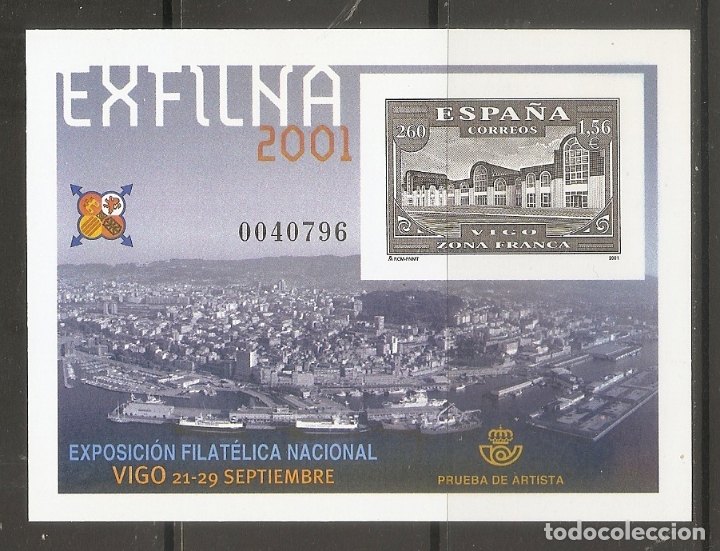 Sellos: ESPA&Ntilde;A 2001. P.O. 75 - Foto 1