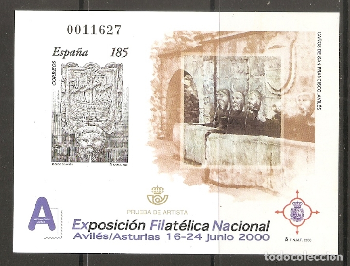 Sellos: ESPA&Ntilde;A 2000. P.O. 72 - Foto 1
