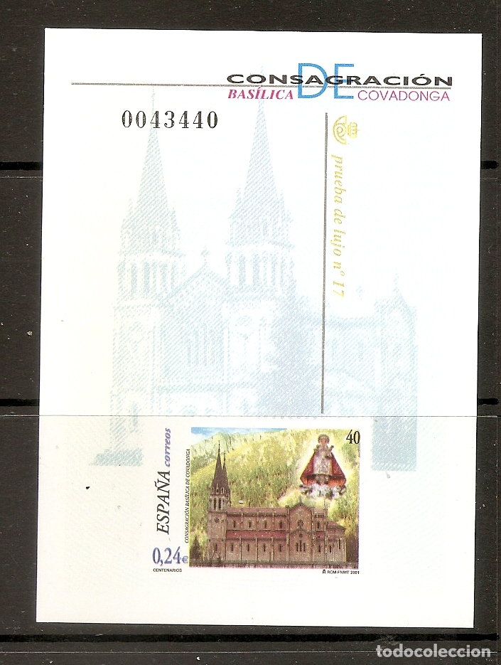 Sellos: ESPA&Ntilde;A 2001. P.O. 74 - Foto 1