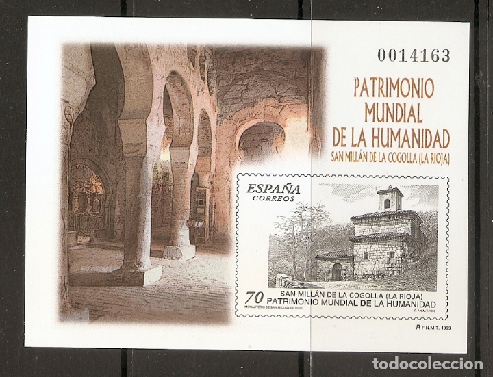 Sellos: ESPA&Ntilde;A 1999. P.O. 71 - Foto 1