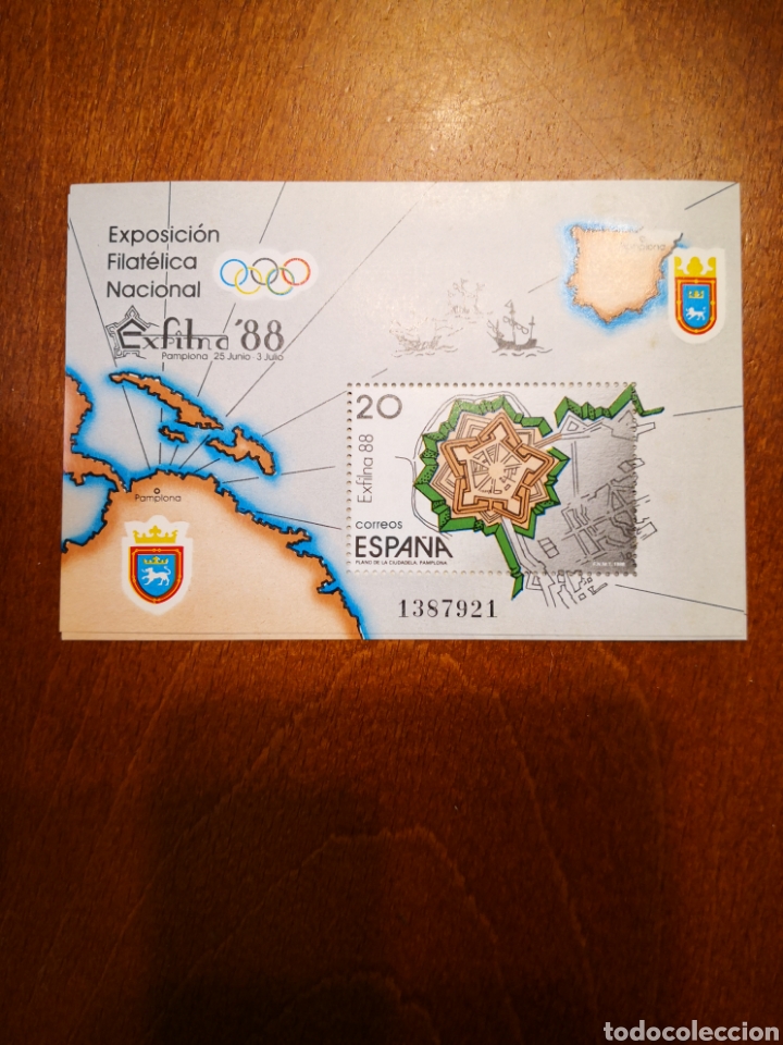 Sellos: Espa&ntilde;a EXFILNA 88 - Foto 1