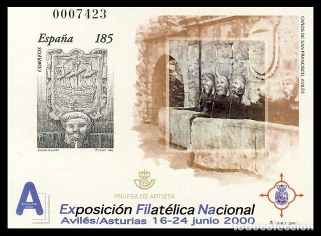 Sellos: 3716   P     EXFILNA &Acirc;&acute;2000      AVILES - Foto 1