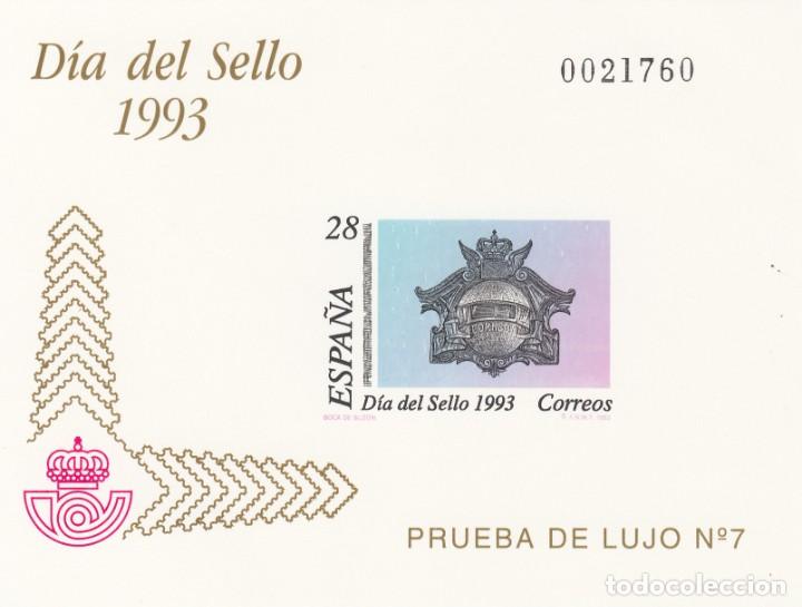 Sellos: PRUEBA NUM. 28 DIA DEL SELLO 1993 - Foto 1