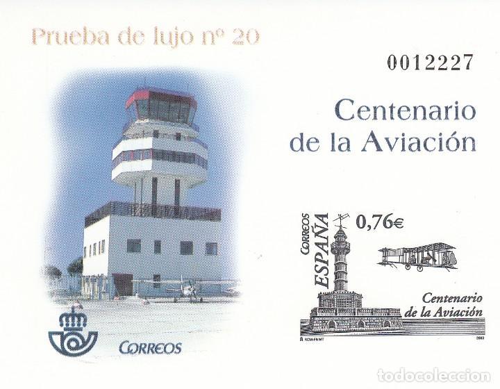 Sellos: PRUEBA NUM.82 CENTENARIO DE LA AVIACI&Oacute;N - Foto 1
