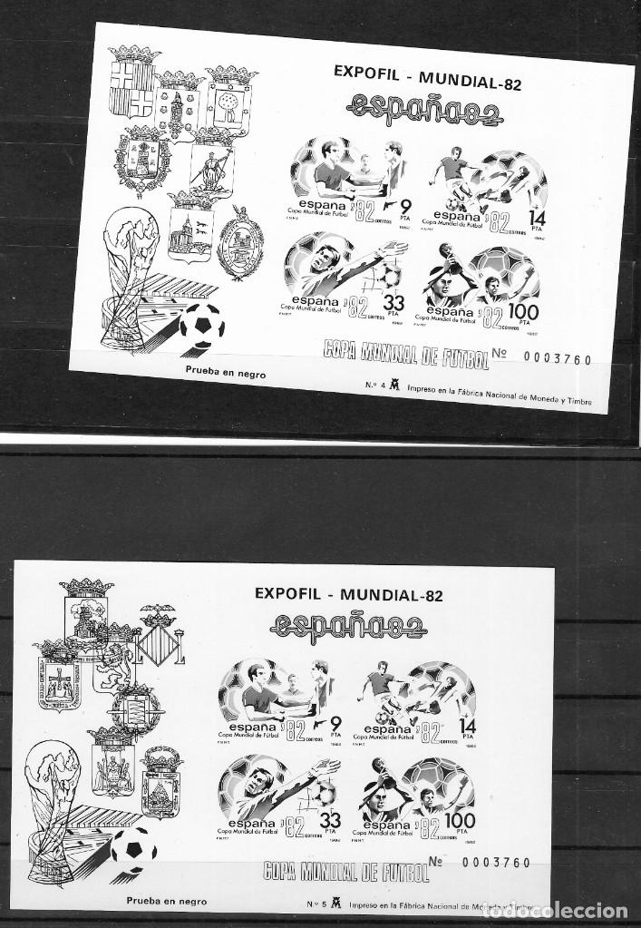 Sellos: ESPA&Ntilde;A PRUEBA N&ordm; 4 AL 5 (**) - Foto 1