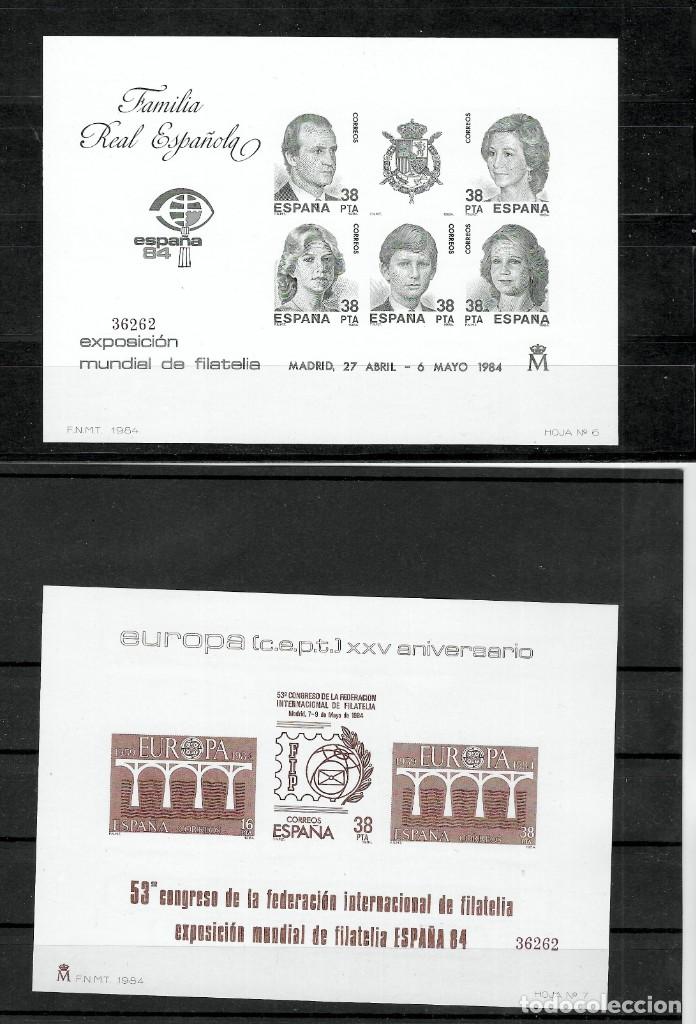 Sellos: ESPA&Ntilde;A PRUEBA N&ordm; 6 AL 7 (**) - Foto 1