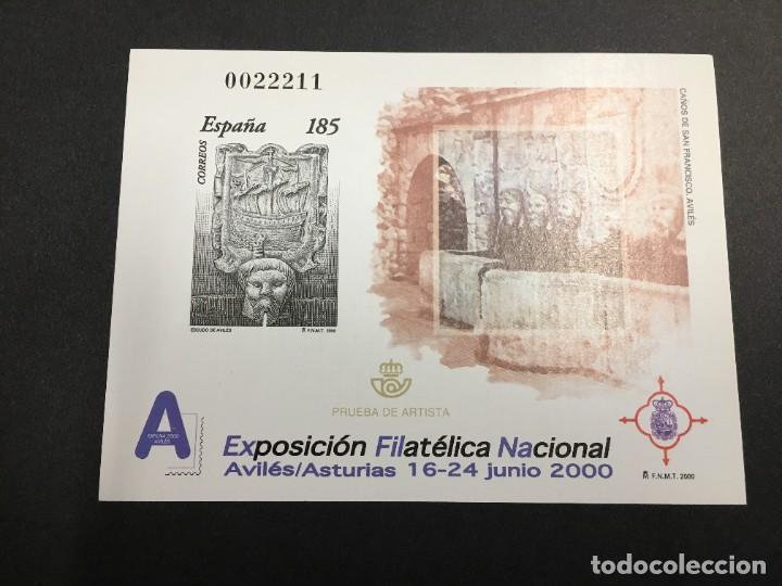 Sellos: ESPA&Ntilde;A 2000 PRUEBA DE LUJO EXFILNA 2000 - Foto 1