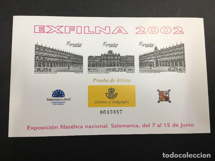 Sellos: ESPA&Ntilde;A 2002 PRUEBA DE LUJO EXFILNA 2002 - Foto 1